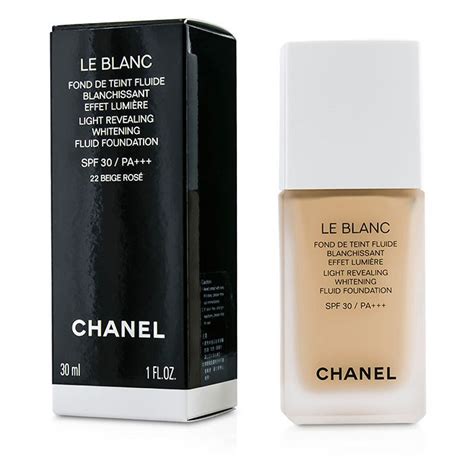 chanel liquid foundation le blanc|chanel le blanc fluid foundation.